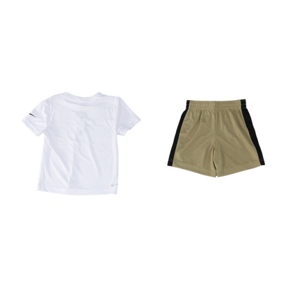 White Short Sleeve Set