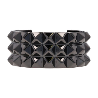 Gunmetal Tone Rebel Ella B Cuff Bracelet