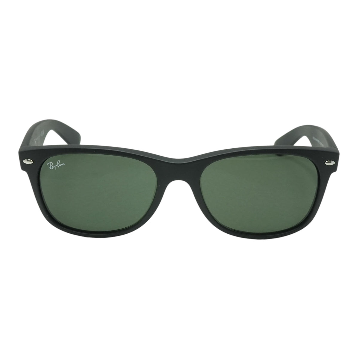 Black New Wayfarer Classic Oval Sunglasses