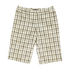 Beige Plaid Chino / Khaki Shorts