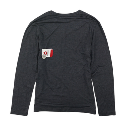 Gray Solid Active T-Shirt
