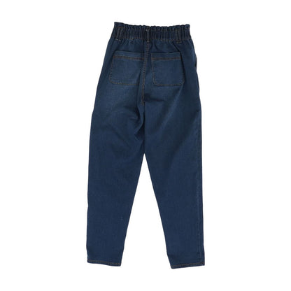 Blue Solid Jeans