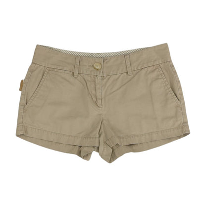 Khaki Solid Chino Shorts