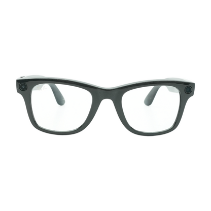 Black Meta Wayfarer Smart Glasses
