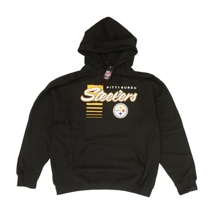 Beige Pittsburgh Steelers Solid Hoodie Pullover