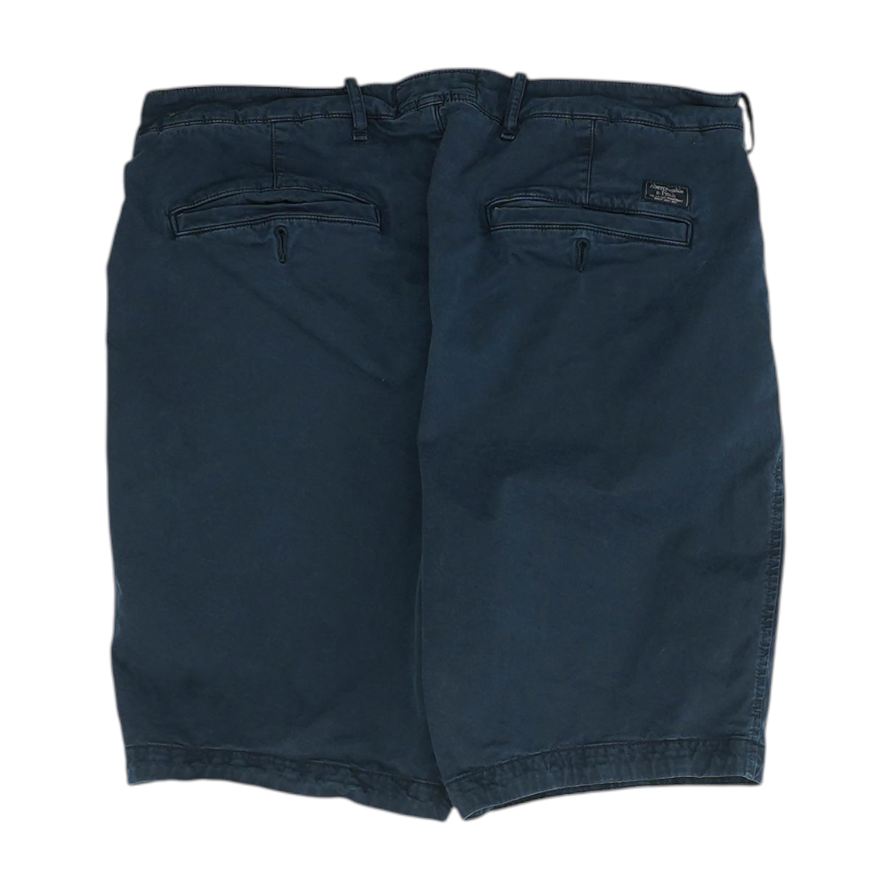 Abercrombie & Fitch Navy Chino / Khaki Shorts – Image 2