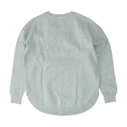 Gray Georgia Bulldogs Solid Sweatshirt Pullover