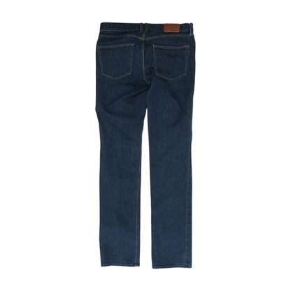 Navy Straight Jeans