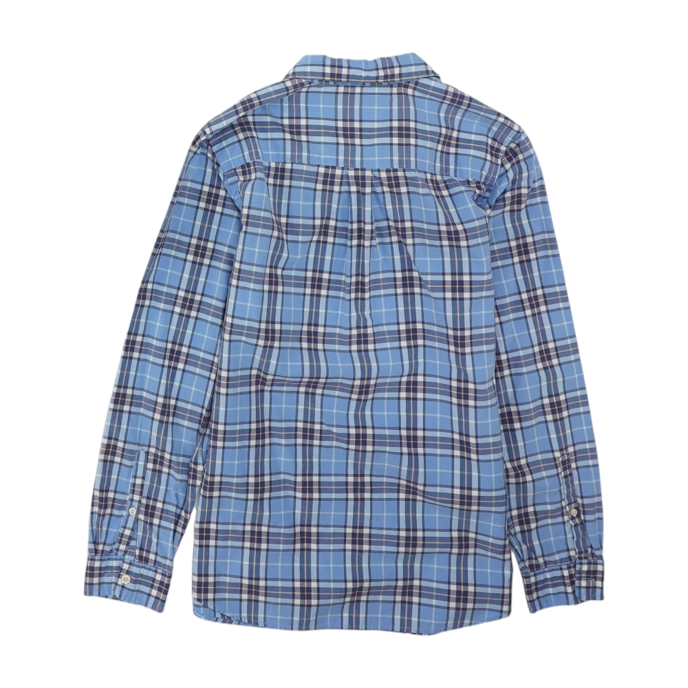 Blue Plaid Button Down