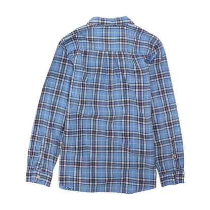 Blue Plaid Button Down