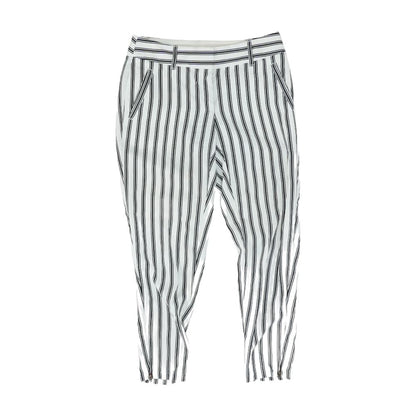 White Striped Pants