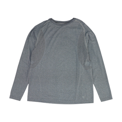Gray Solid Active T-Shirt