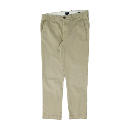 Tan Straight Pants