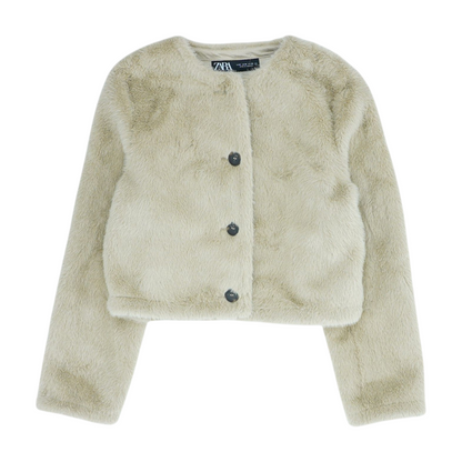 Tan Solid Jacket