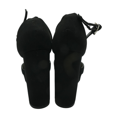 Black Block Heels