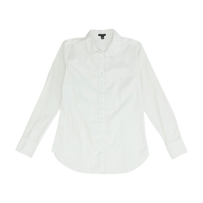 White Tall Button Down