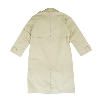 Beige Solid Coat