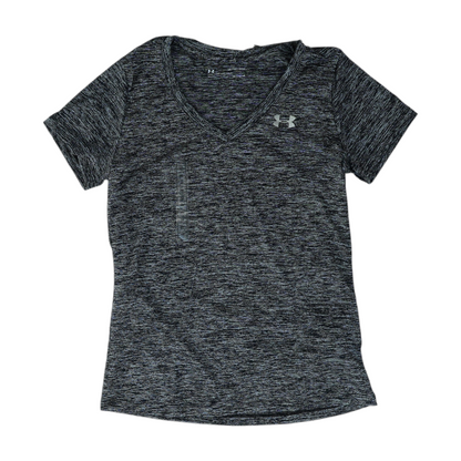 Gray Abstract Active T-Shirt