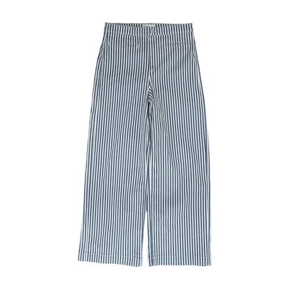 Blue Striped Pants