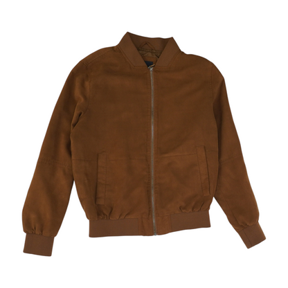 Brown Solid Jacket