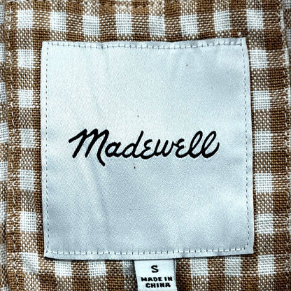 Vintage Tan Plaid Jacket