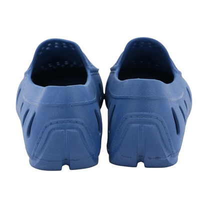 Blue Slip-On Dress Shoes