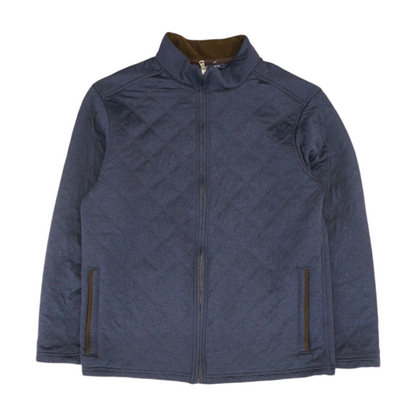 Navy Solid Active Jacket