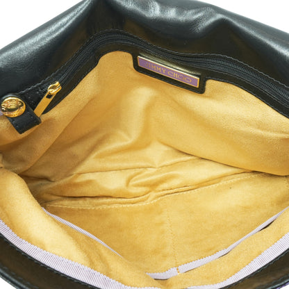 Tricolor Exotic Leather Frame Purse
