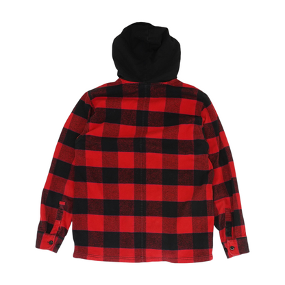 Red Check Flannel Button Down