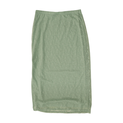 Green Midi Skirt