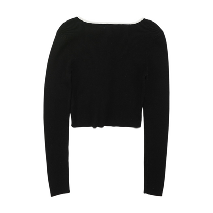 Black Pullover Sweater
