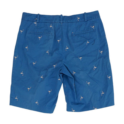 Blue Animal Chino Shorts