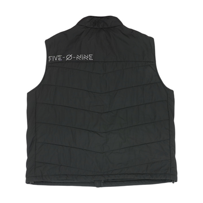 Black Color Block Vest