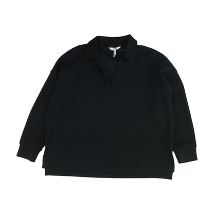 Black Plus Solid Sweatshirt Pullover