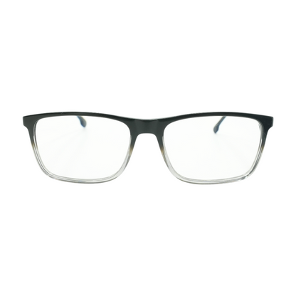 Black Rectangle Prescription Eyewear