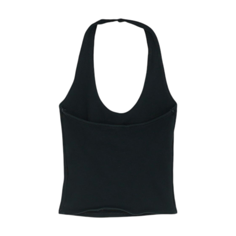 Black Cropped Blouse