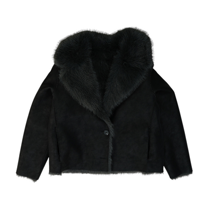 Black Solid Jacket