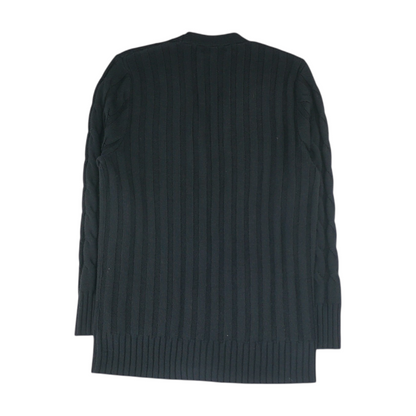 Black Cardigan Sweater