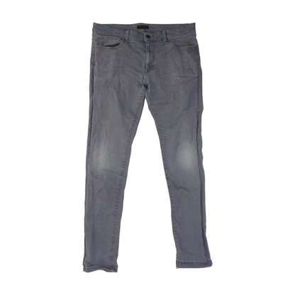 Gray Tapered Jeans