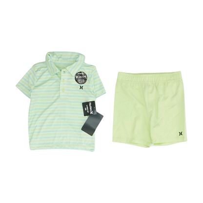 Green Striped Set