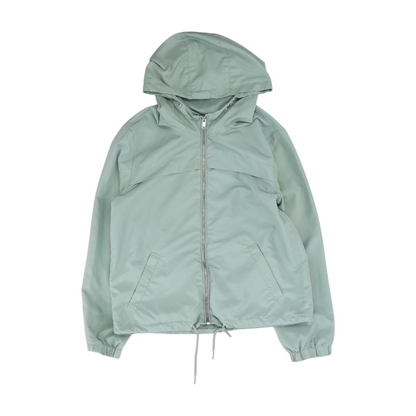 Green Solid Active Jacket