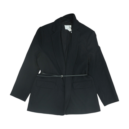 Black Solid Blazer