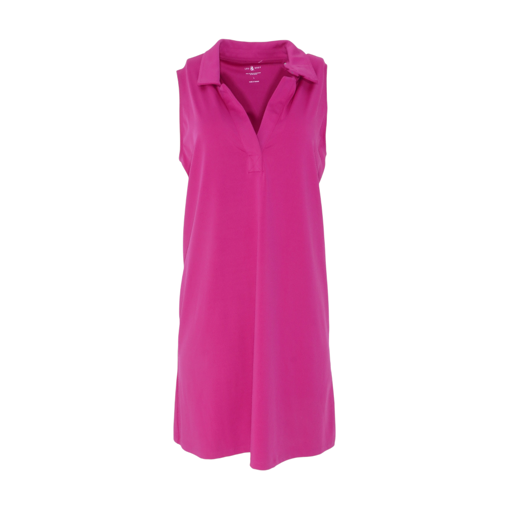 Magenta Mini Dress