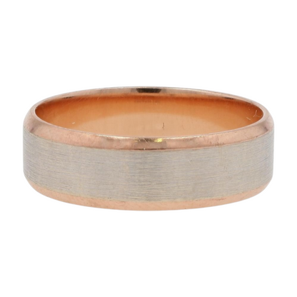 14K White Gold Band