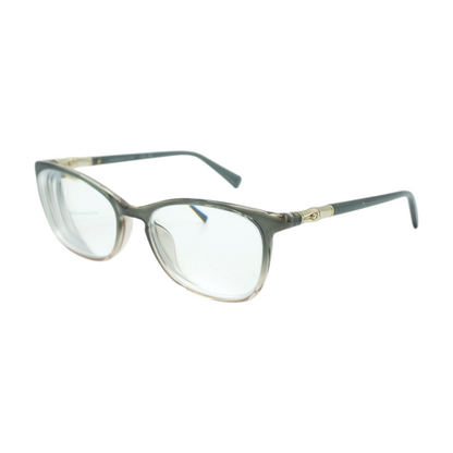 Gray LO2695 Oval Prescription Eyewear