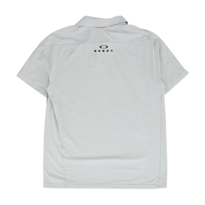 Blue Striped Short Sleeve Polo