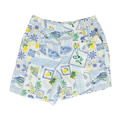 Multi Graphic Chino / Khaki Shorts