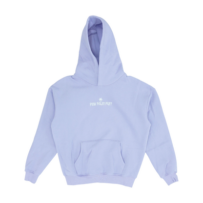 Lavender Solid Hoodie Pullover