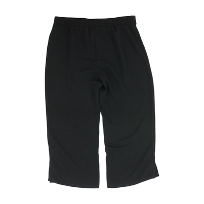 Black Petite Wide Leg Pants
