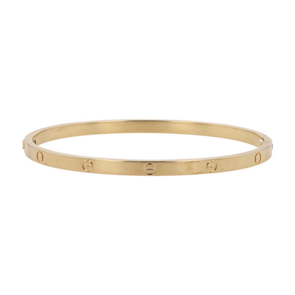 Cartier 18K Yellow Gold Bangle Bracelet – Image 2
